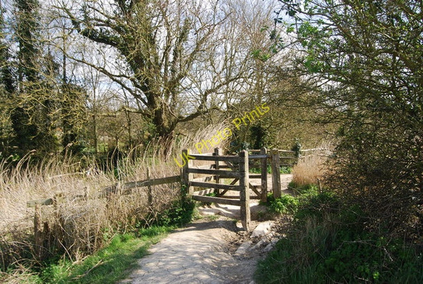 Photo 6"x4" Kissing gate on the South Downs Way, Litlington Litlington\/TQ5201 c2010