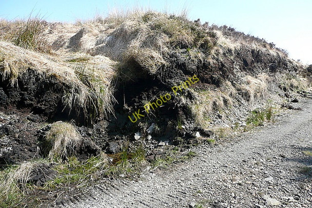 Photo 6"x4" Forestry road on Slievecallan Connolly c2010 P1