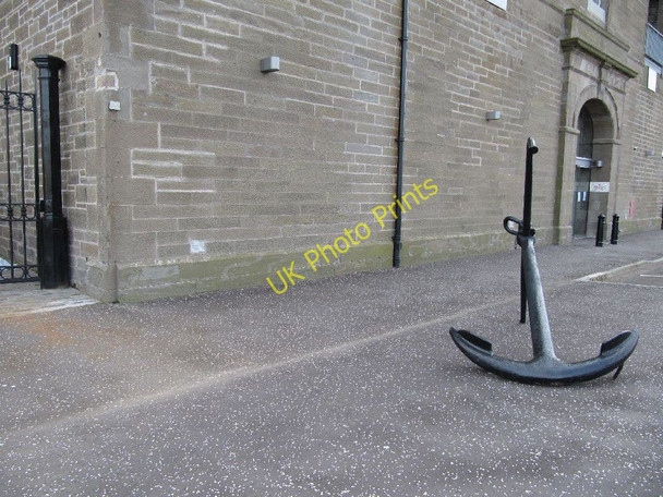 Photo 6"x4" Anchor on the pavement Craigie\/NO4231 c2010
