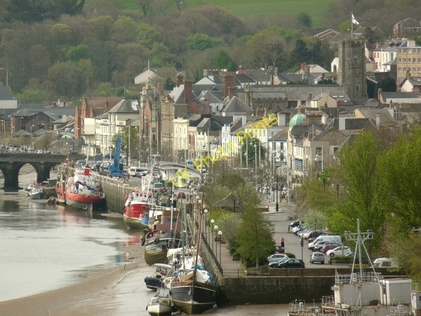 Photo 6"x4" Bideford Quay Bideford c2010