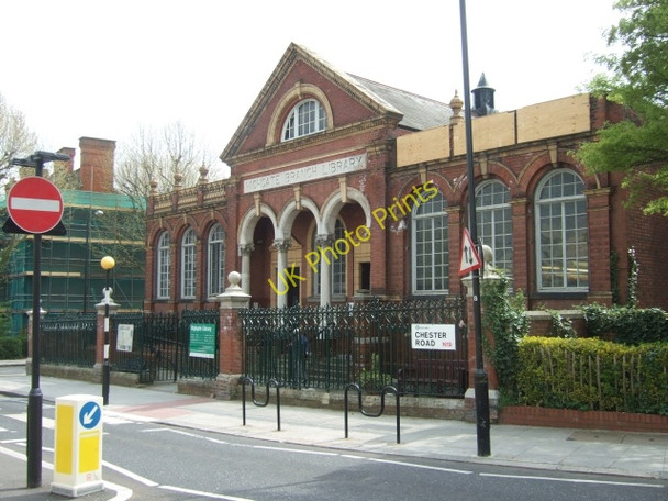 Photo 6"x4" Highgate Branch Library Camden Town c2010