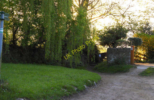 Photo 6"x4" Footpath to Blenheim Blenheim\/SP5702 c2010