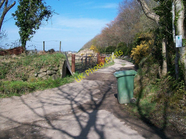 Photo 6"x4" Farm road to Penarfynydd  Abererch c2010