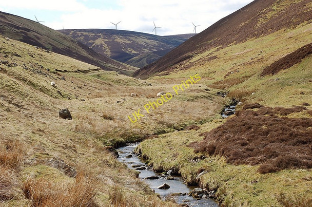 Photo 6"x4" The South Esk, Midlothian Tweeddaleburn\/NT2752 c2010