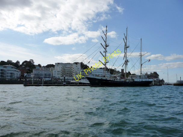Photo 6"x4" Tall Ship, Cowes Harbour, Isle of Wight Cowes c2009