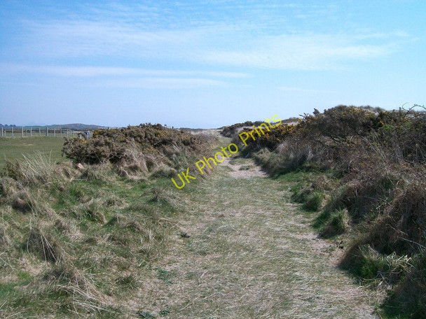 Photo 6"x4" Track east through the sandunes Abererch c2010