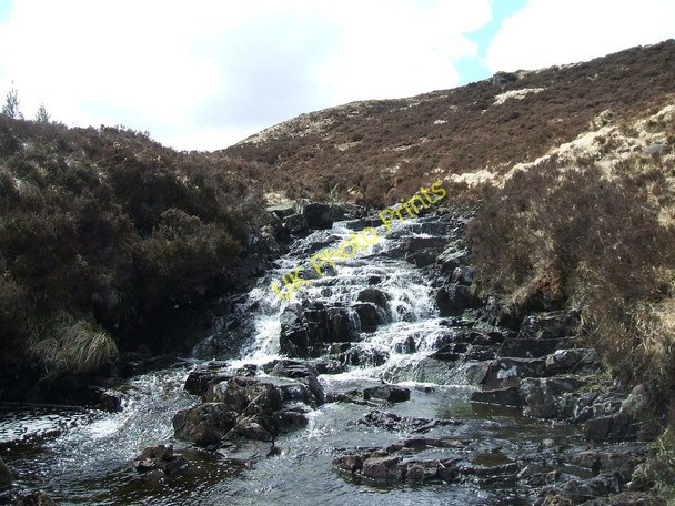 Photo 6"x4" Water of Girvan Cornish Hill c2010