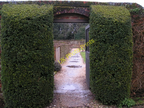 Photo 6"x4" Entrance to walled garden at Hinton Ampner Hinton Ampner c2010
