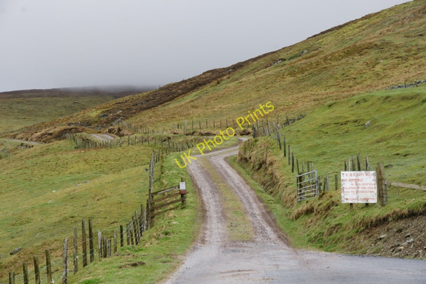 Photo 6"x4" Hill track, Blett, Cunningsburgh Bremirehoull c2010