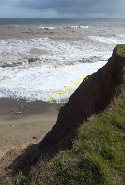Photo 6"x4" Waxholme cliffs, near Withernsea Withernsea c2010