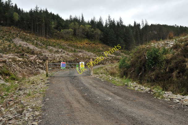 Photo 6"x4" Newly constructed forest road near Glencoe Glencoe\/NN1058 c2010