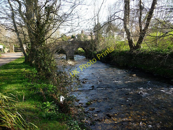 Photo 6"x4" Looking up the Silver Burn towards Monk's Bridge Ballasalla\/SC2870 c2010