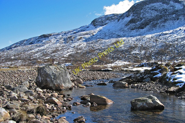 Photo 6"x4" Old fence crossing An Leth-allt Inverinate c2008