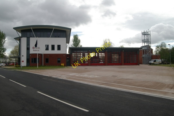 Photo 6"x4" Exeter (Middlemoor) fire station Sandy Gate\/SX9691 c2010
