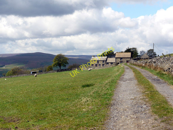 Photo 6"x4" Track to Allercleugh New Ho\/NY8738 c2010