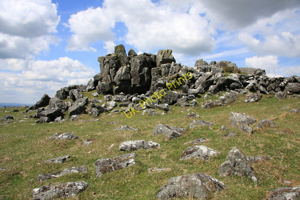 Photo 6"x4" Boulters Tor Cudlipptown c2010