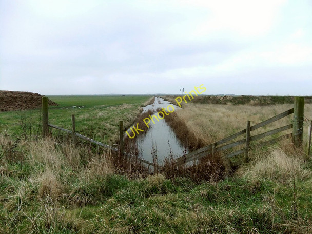 Photo 6"x4" Marshscape, Leysdown Marshes, Sheppey Leysdown-on-Sea c2011