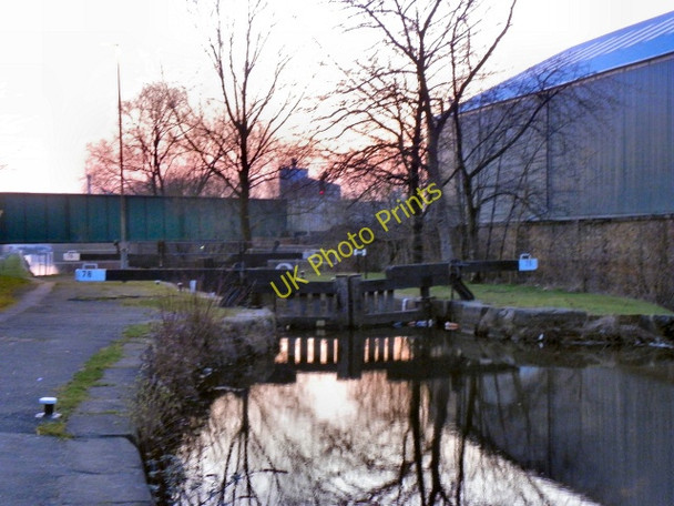 Photo 6"x4" Rochdale Canal, Lock 78 Miles Platting c2011