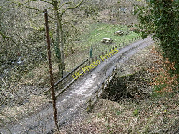 Photo 6"x4" Road to Picnic Area in Giedd Forest Cae'r-Lan\/SN8012 c2011