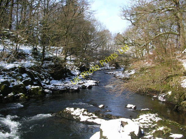Photo 6"x4" New bridge from Skelwith Force Skelwith Bridge c2008