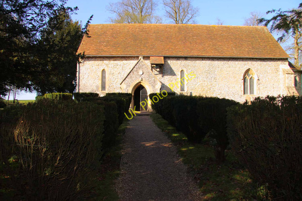 Photo 6"x4" St Botolph Church in Swyncombe Cookley Green\/SU6990 c2011