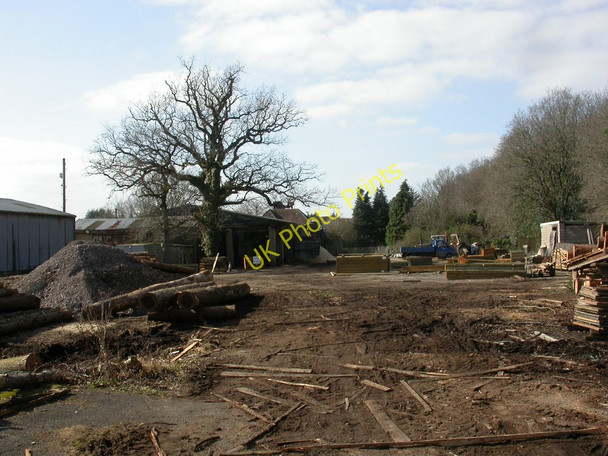 Photo 6"x4" Uddens, sawmill Ameysford c2011