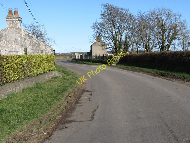 Photo 6"x4" Bends in the Greencastle Pier Road below Sandy Hill Farm Greencastle\/J2411 c2011
