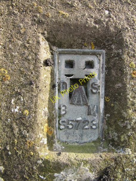 Photo 6"x4" Hagbourne Hill Benchmark Chilton\/SU4885 c2011