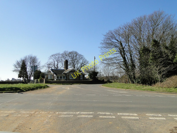 Photo 6"x4" The Lodge at Sudbourne Hall gates on the B1084 Sudbourne c2011