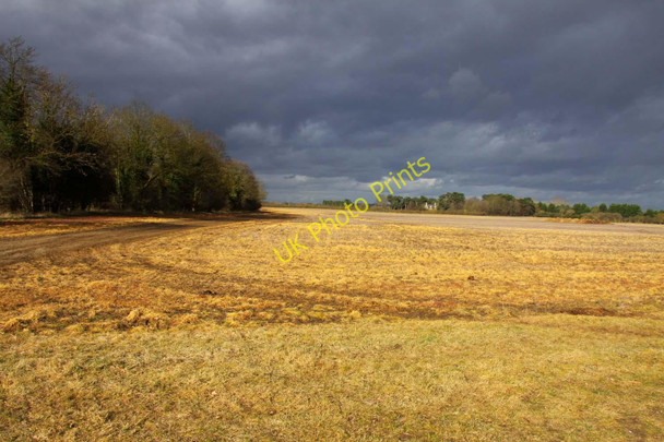 Photo 6"x4" Field by Sheepstead Road Marcham c2011