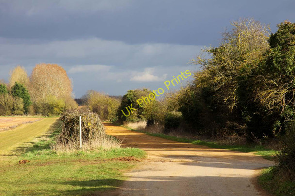 Photo 6"x4" Bridleway near Marcham Marcham c2011