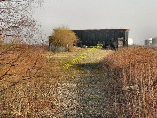 Photo 6"x4" Dismantled Railway Approaching Cadishead Viaduct Irlam c2011