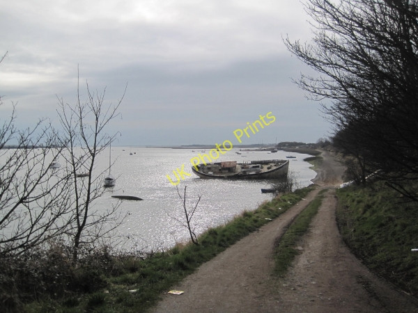 Photo 6"x4" Walney Channel Barrow-In-Furness c2011