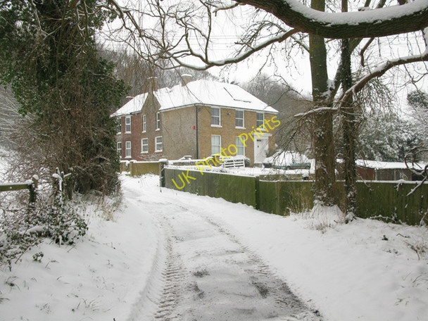 Photo 6"x4" View along Heronden Road Heronden\/TR2954 c2010