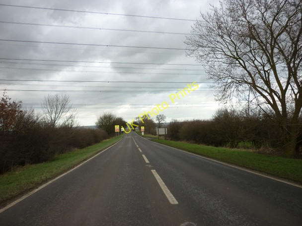 Photo 6"x4" The A1077 towards South Ferriby West Halton c2011