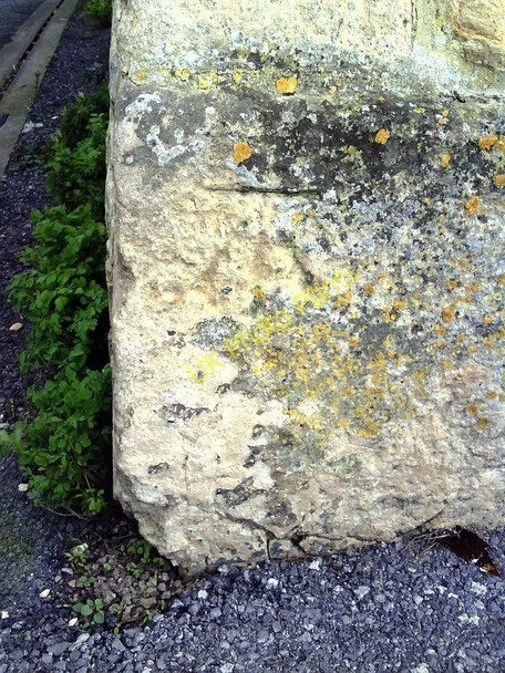 Photo 6"x4" Benchmark on St Mary's C.E. Infant School, Church Green Witney c2011