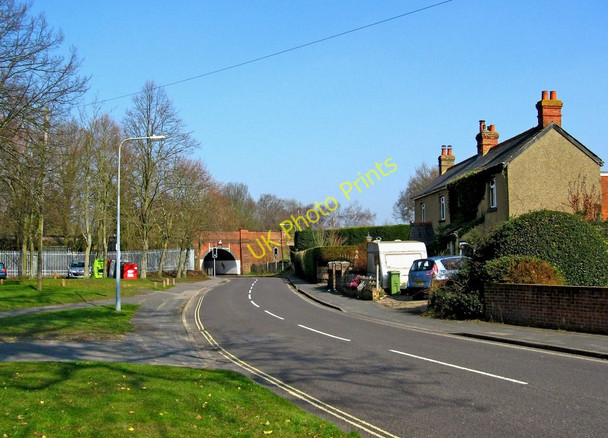 Photo 6"x4" Rectory Road looking towards railway bridge, Farnborough Farnborough\/SU8754 c2011