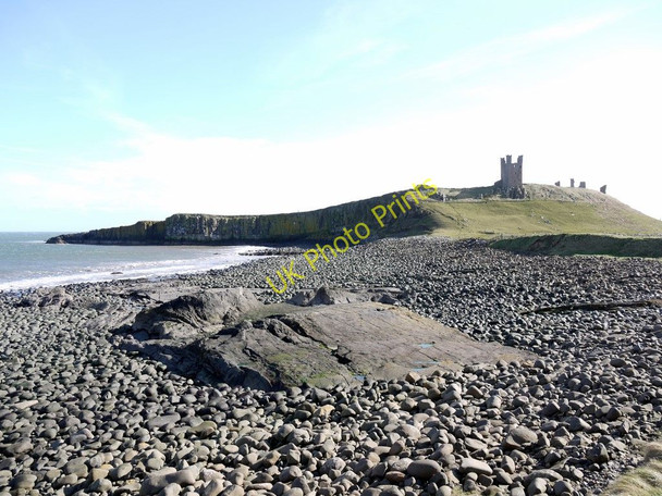 Photo 6"x4" Rocky shore north-west of Dunstanburgh Castle Embleton\/NU2322 c2011