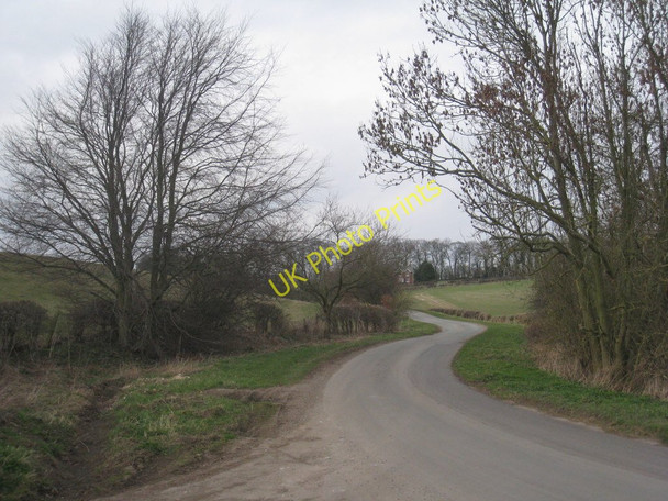 Photo 6"x4" Lane to Lairhill Farm Middleton on-the-Wolds c2011