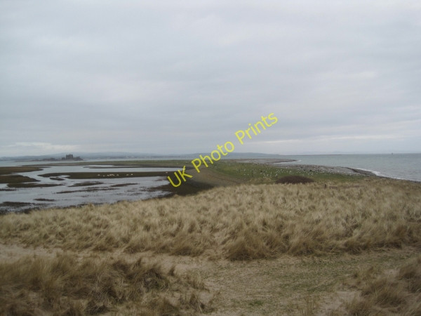 Photo 6"x4" View from Groyne Hide, South Walney Nature Reserve Roa Island c2011