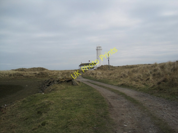 Photo 6"x4" Track to Walney Lighthouse Roa Island c2011
