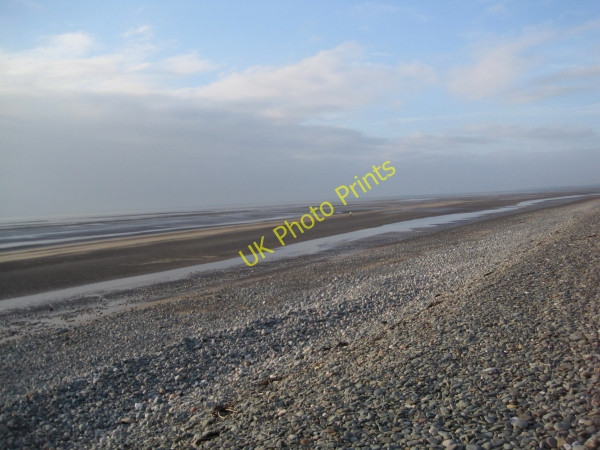 Photo 6"x4" Shingle and Sandy Beach, West Shore, Walney Island North Walney c2011