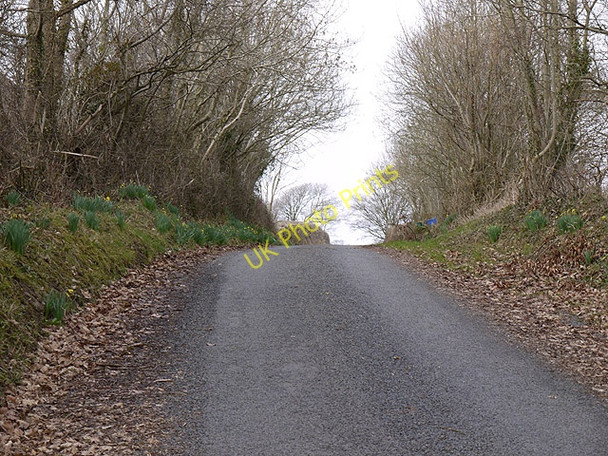 Photo 6"x4" Minor road passing Rhiwbren-f\u00c3\u00a2ch Mydroilyn c2011