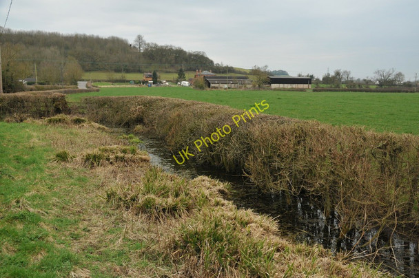Photo 6"x4" View to Woodgate Farm Foster's Green c2011
