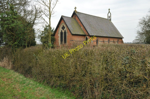 Photo 6"x4" St Mary's, Lower Bentley church Lower Bentley c2011