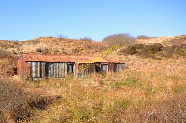 Photo 6"x4" Rusting corrugated iron shed Eabost c2011
