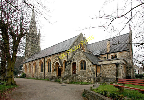 Photo 6"x4" St John the Baptist, Buckhurst Hill Chingford c2011