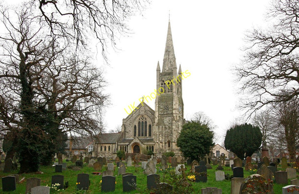 Photo 6"x4" St John the Baptist, Buckhurst Hill Chingford c2011