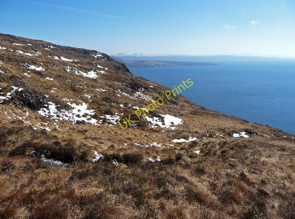 Photo 6"x4" Southern slopes of Gars-bheinn Coire' a' Chruidh c2011