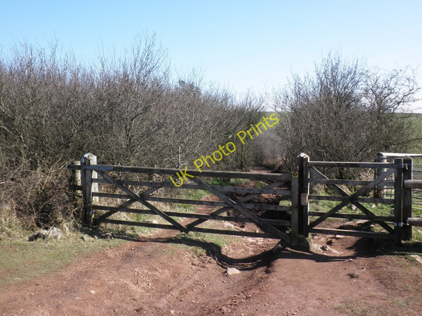 Photo 6"x4" Moorland gateway Charterhouse\/ST5055 c2011